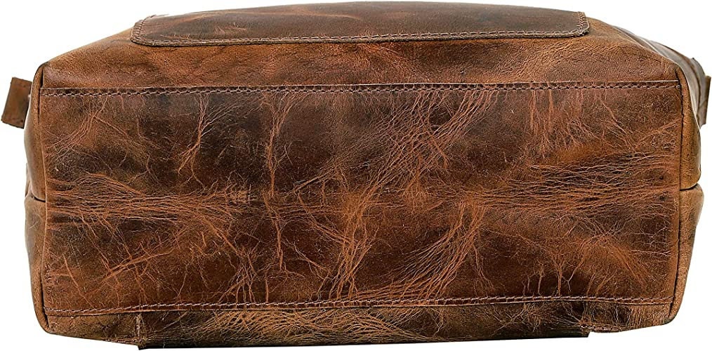 Concealed Carry Delaney Distressed Leather Crossbody Bags for Women