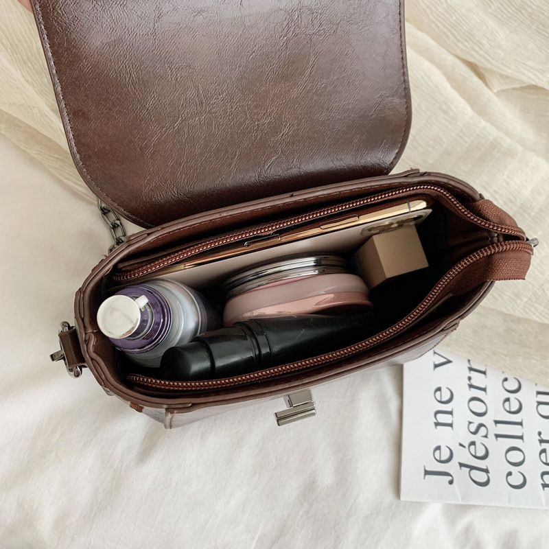 Simple Single Shoulder Crossbody Chain Bag