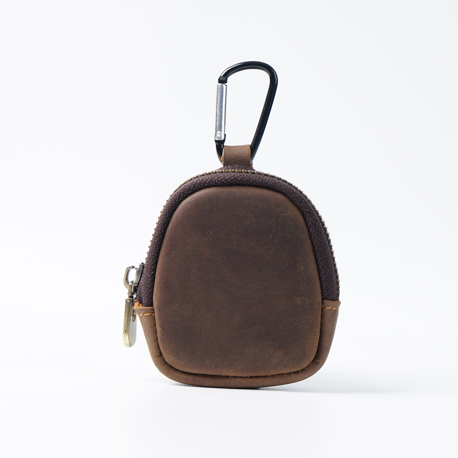 Original Youth Cowhide Coin Bluetooth Headset Key Case