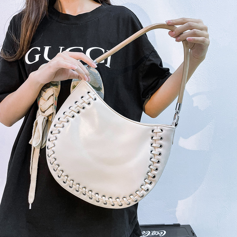 Semicircle Knit Tote