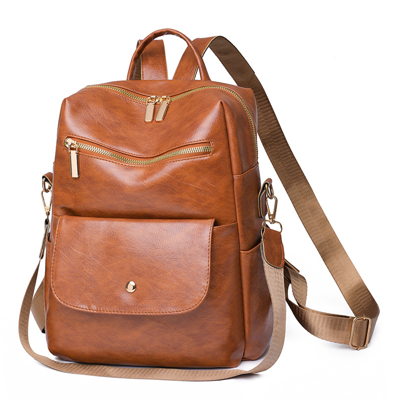 Ladies Double Shoulder Light Leisure Travel Backpack