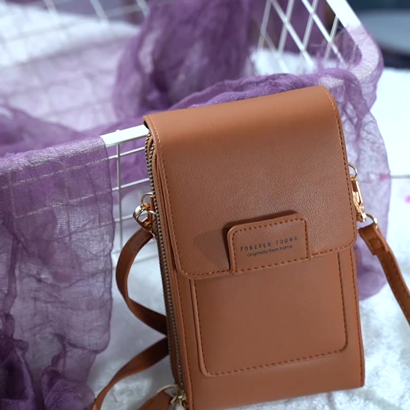 Touch screen phone bag female