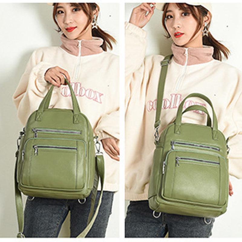 4 Way-use Classic Multi-pocket  Anti-theft Multifunctional CrossbodyBag