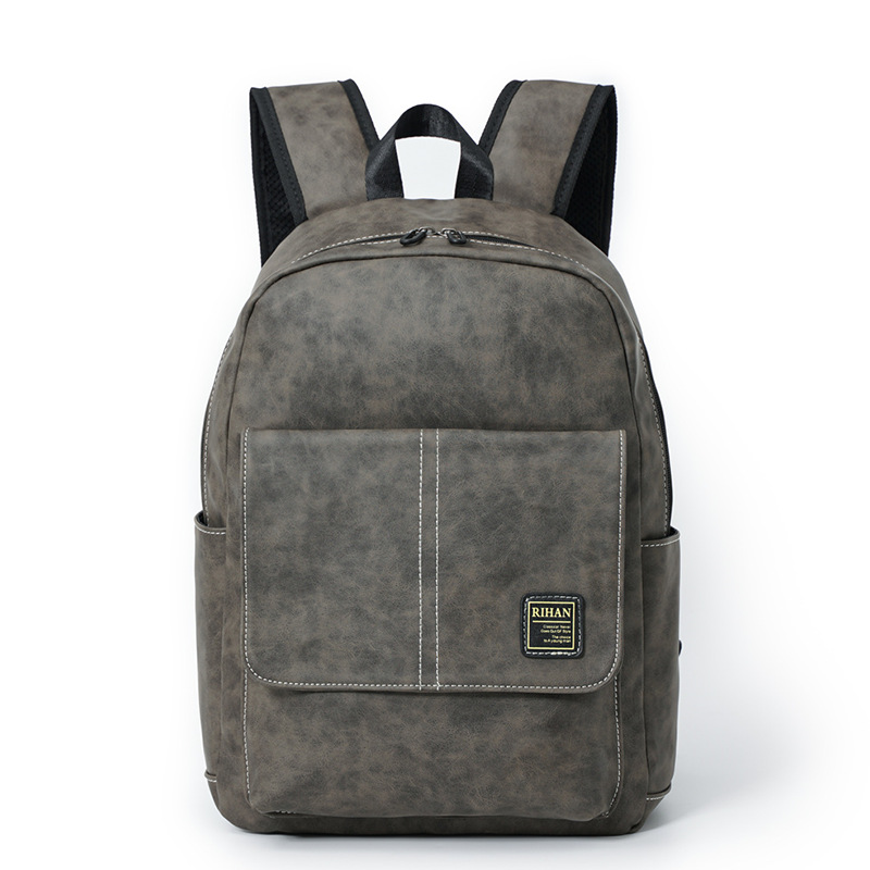 Men's Simple Solid Color Business Computer Bag Bag