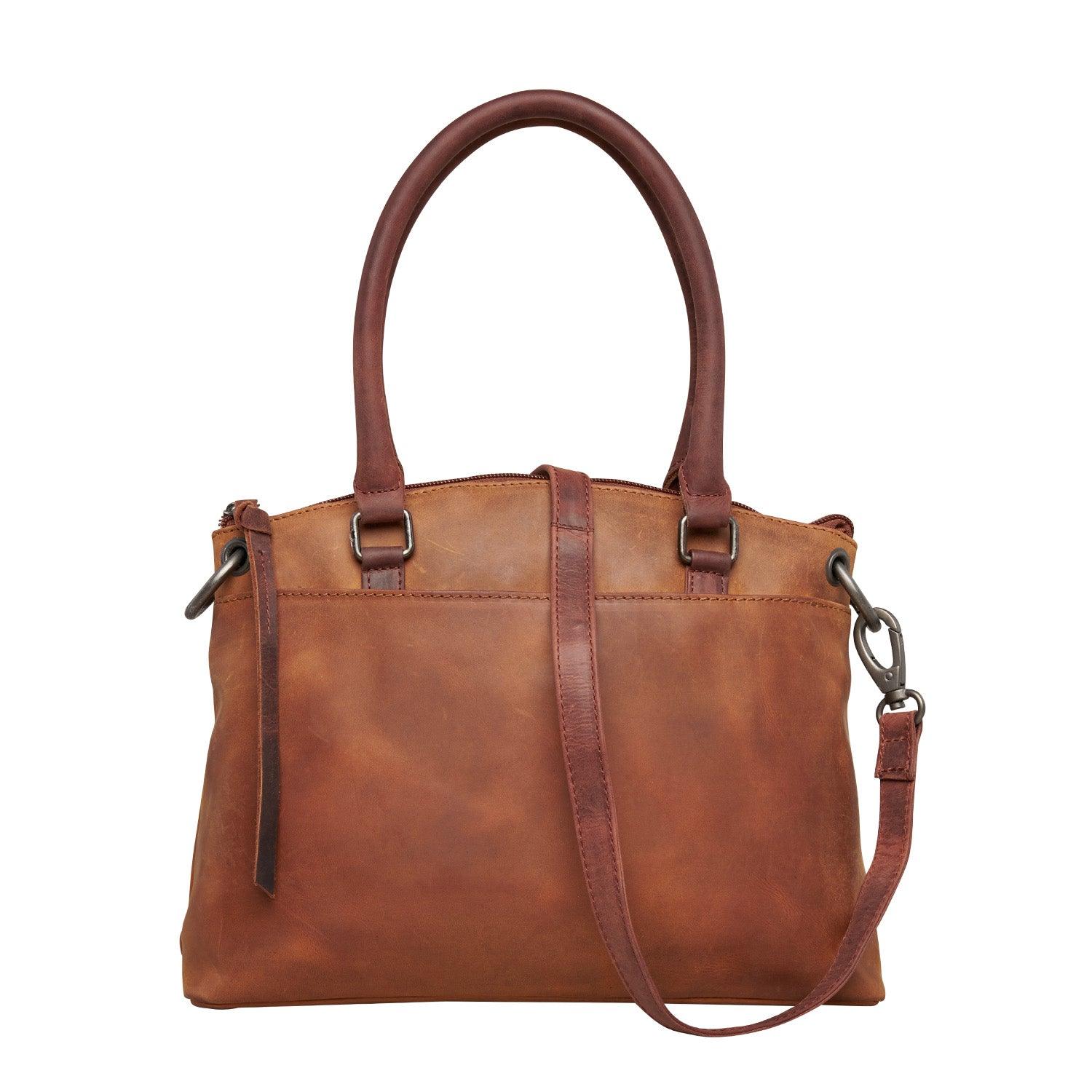 Peyton Concealed Carry Leather Tote Bag