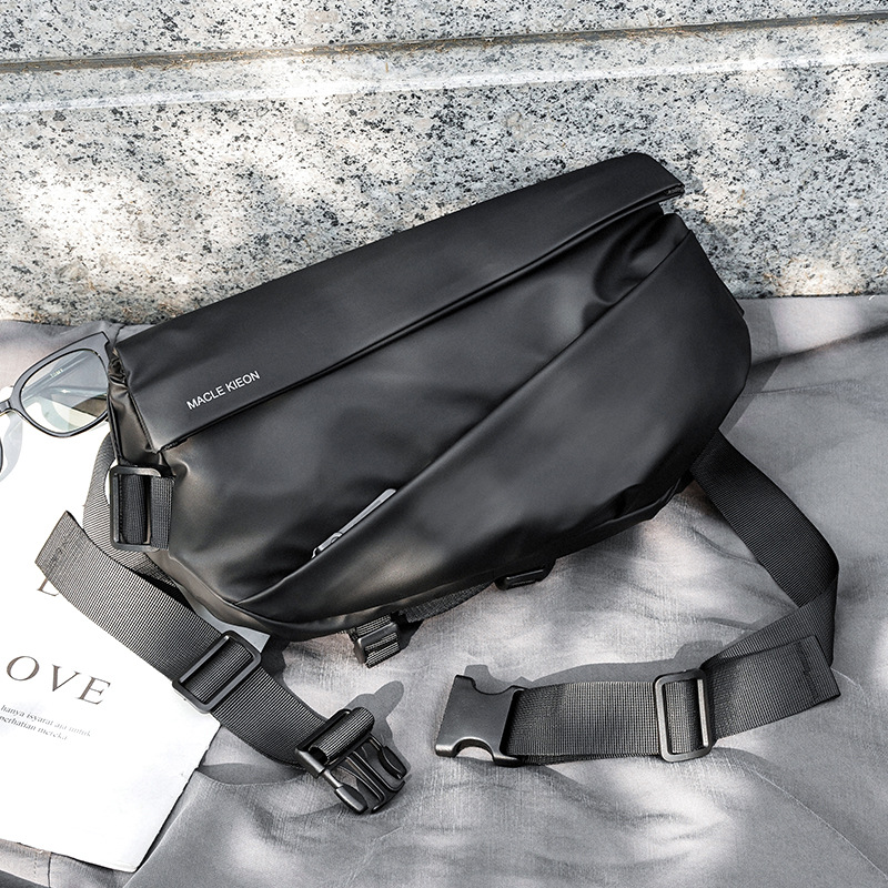 Upgraded Magnetic Buckle Fashion Men's Functional Style Riding Bag