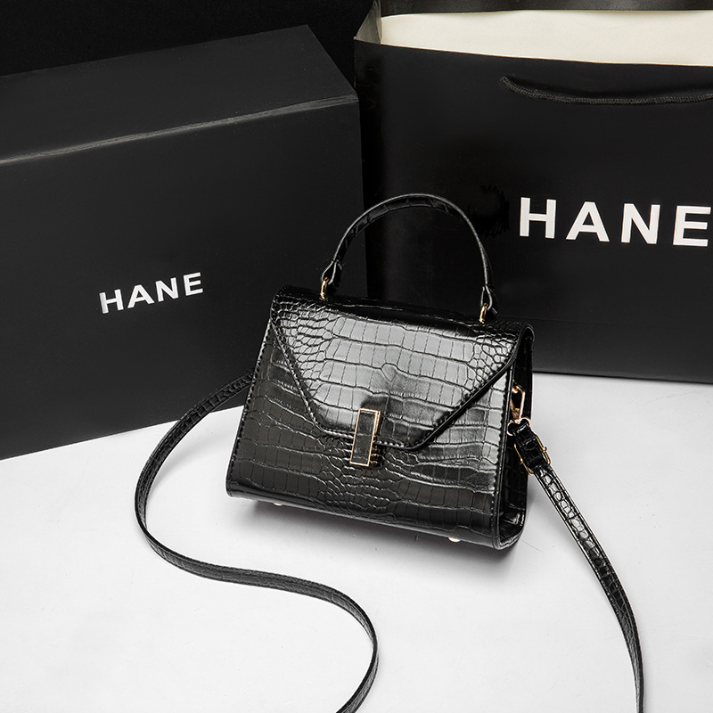 Retro Crocodile Crossbody Bag Tote