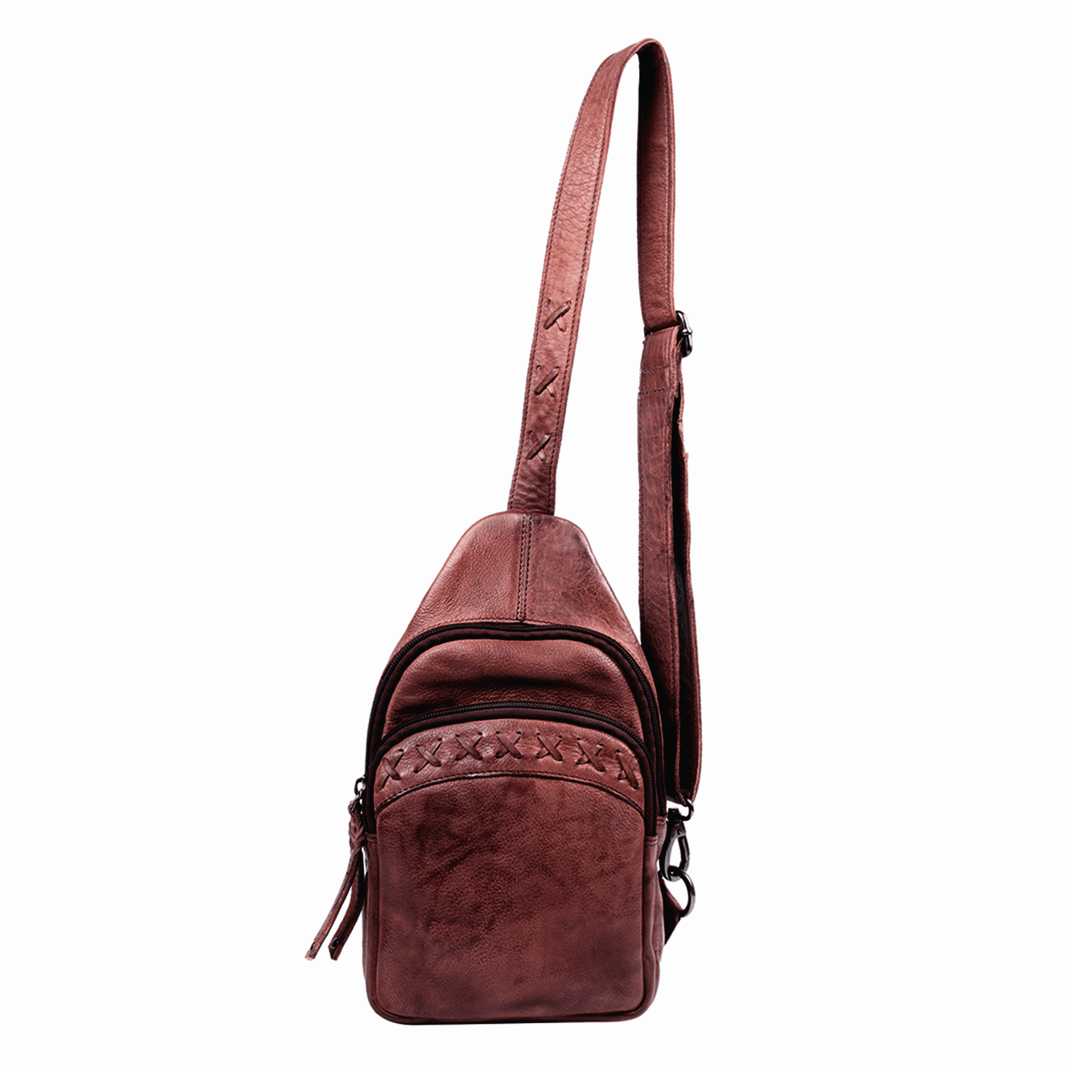 Taylor Conceal Carry Leather Sling Backpack